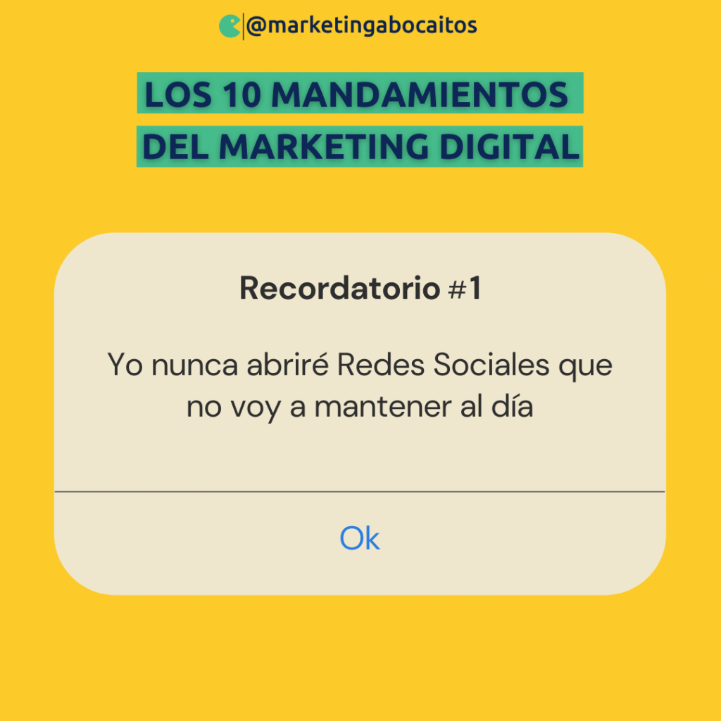 10 mandamientos marketing